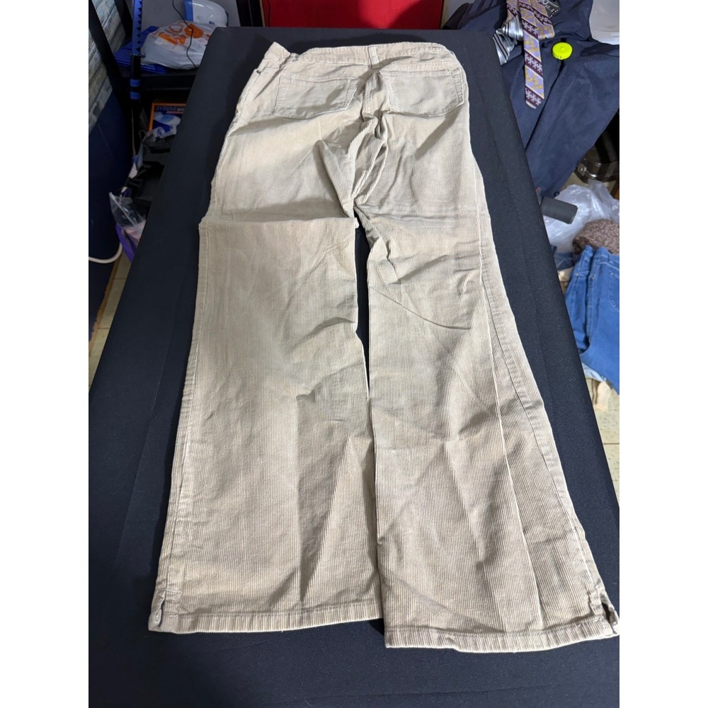 Van Heusen Corduroy Pants 6 Tan Excellent Wide Leg Cotton‎ Trousers Casual Work - Picture 3 of 3